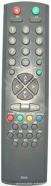 RC2040 replacement remote control  FA3622, FA5160,FA 5432, FA5433