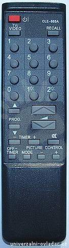 HitachiI CLE865A replacement remote control copy
