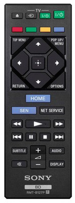 Sony RMT-B127P replacement remote control different look