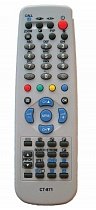 TOSHIBA  CT-870, CT-871 replacement remote control copy