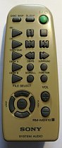 Sony RM-MDX10 replacement remote control different look