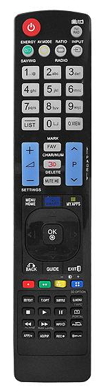 LG MKJ40653802 = MKJ42519601 replacement remote control
