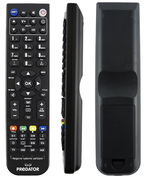 Nordmende N06D replacement remote control different look