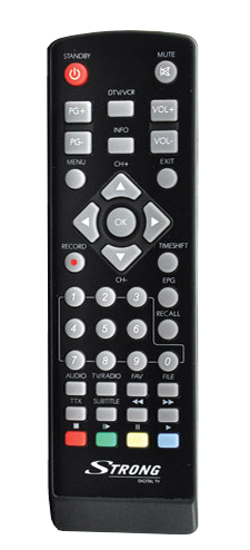 Strong SRT8105eco replacement remote control different look