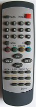 HOMETECH  - CTV 2137 T Replacement Remote control 