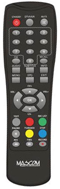 ORAVA DVB-12C, DVB-11C replacement remote control different look