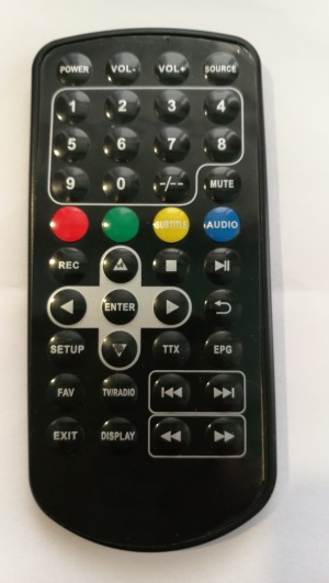 Sencor SPV 7010M4 replacement remote control different look