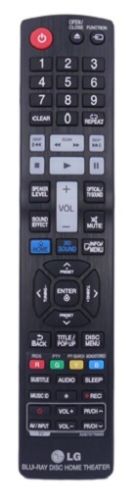 LG AKB73775603 replacement remote control different look