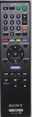 Sony RMT-B107P replacement remote control different look