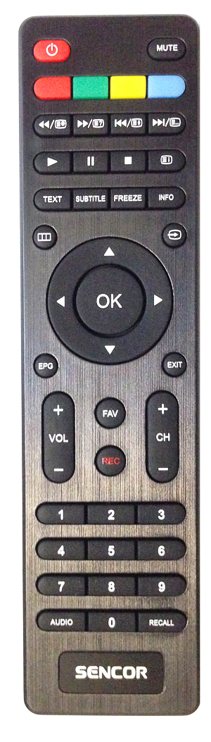Ecg 32LED601 PVR replacement remote control different look