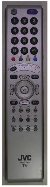 JVC LT-26A61SU replacement remote control different look