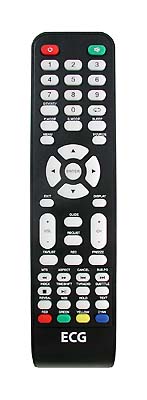 ECG 22LED622PVR replacement remote control different look