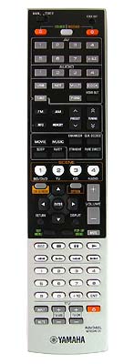 Yamaha RAV348L replacement remote control different look