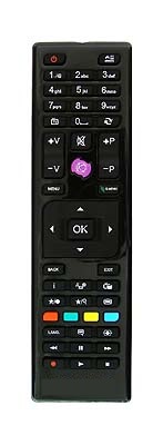 Finlux TVF32FHB4120, TVF22FDMC4760 replacement remote control different look