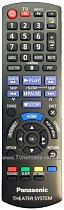 Panasonic N2QAYB000970 replacement remote control different look