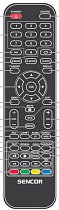 Sencor SLE2466TCS replacement remote control different look