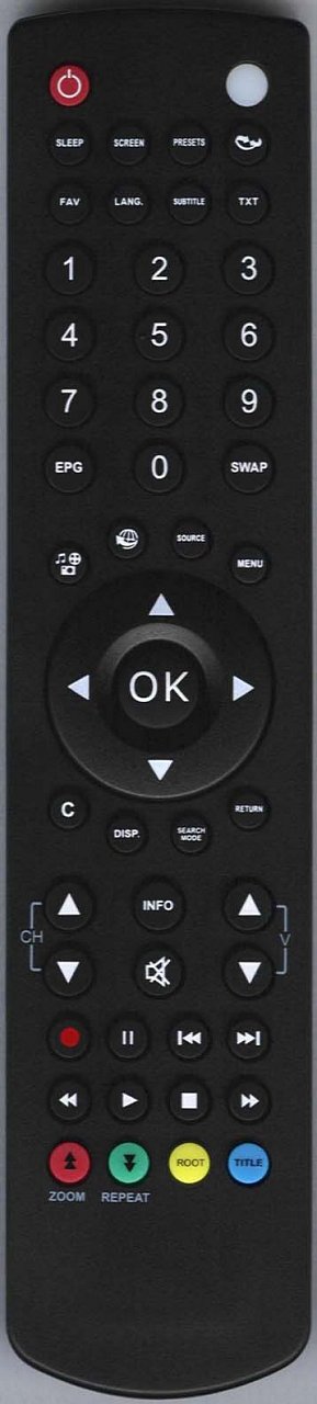 Technika 24LF91324D replacement remote control different look