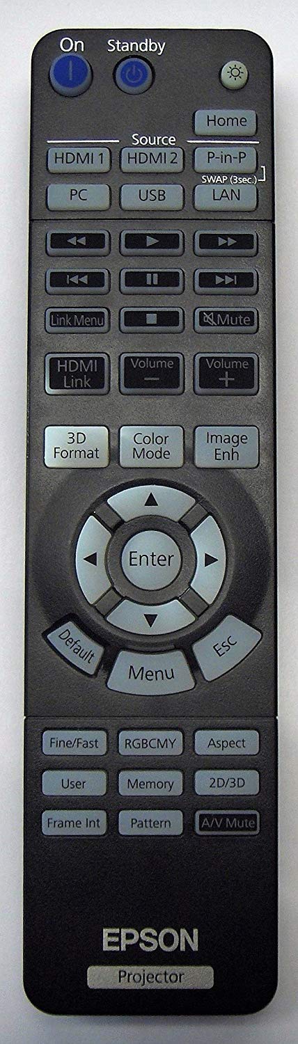 Epson eh-tw6700, eh-tw6700w original remote control