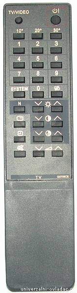 SHARP G0756CE replacement remote control copy