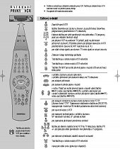 DAEWOO VCR - VQ757K Remote control 