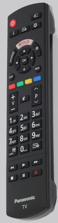 Panasonic RC42128 replacement remote control different look