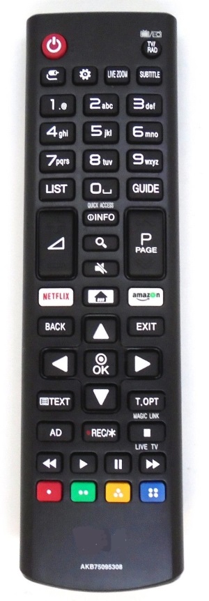 LG AKB75375608 replacement remote control - copy