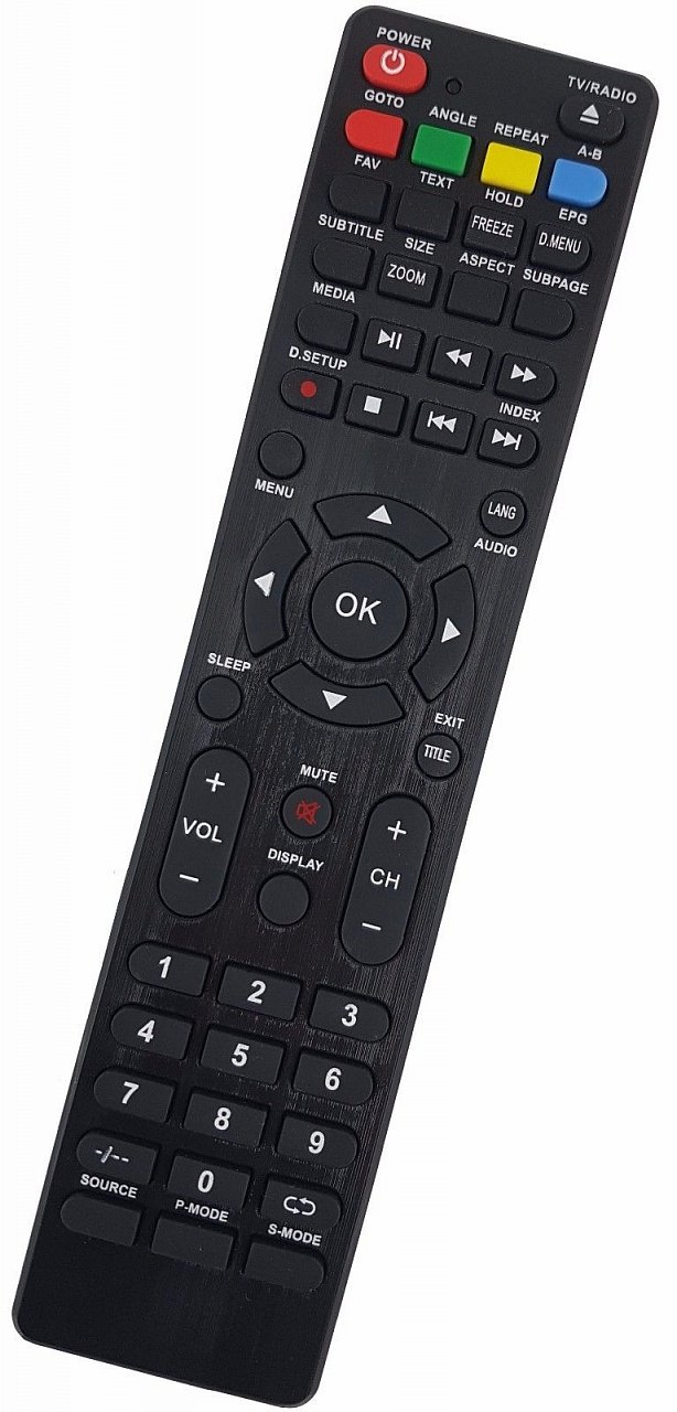 JTC TV DVB-75003 replacement remote control different look