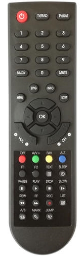 Mascom MC280HDIR replacement remote control different look