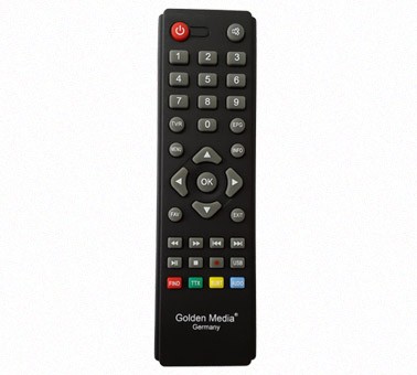Golden Media Mania 3 HD replacement remote control different look