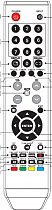 Sencor SLE1950T, SLE24F50T, SLT39F29DVBT  replacement remote control different look