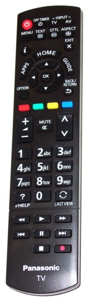 Panasonic N2QAYB000830 replacement remote control different look