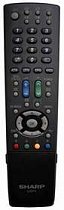 Sharp GA825WJSA, GA771WJSA, GA586WJSA replacement remote control different look