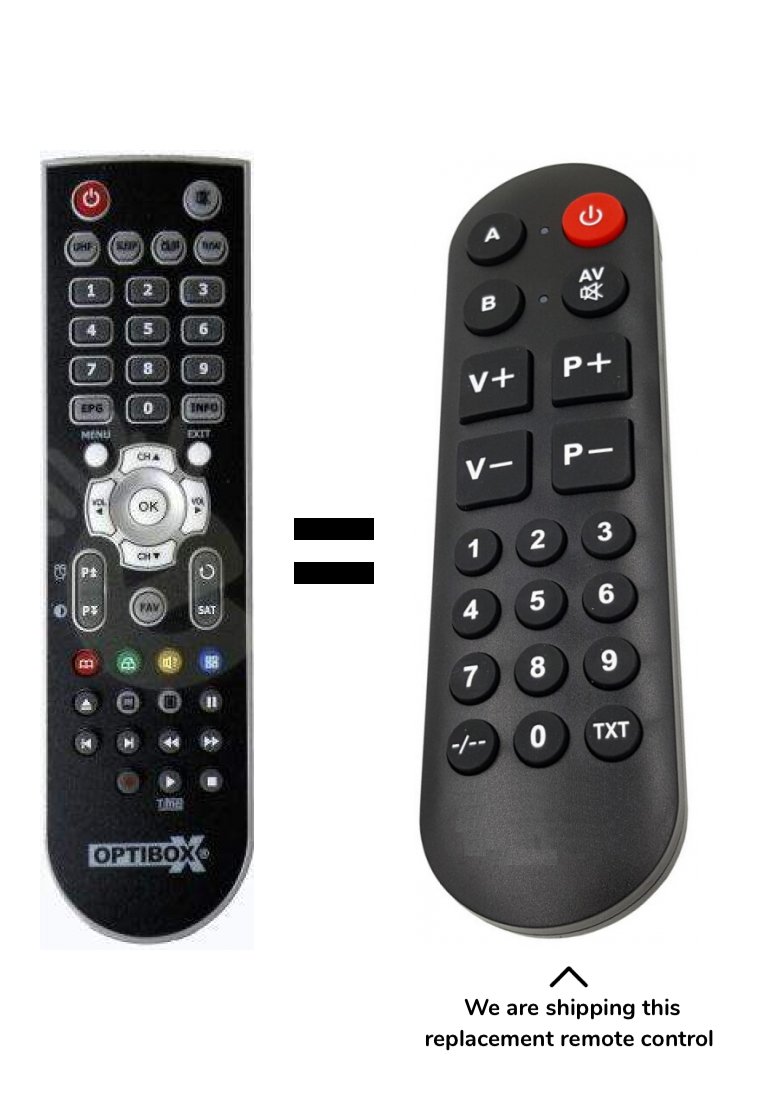 Koskom SDC5050 remote control for seniors