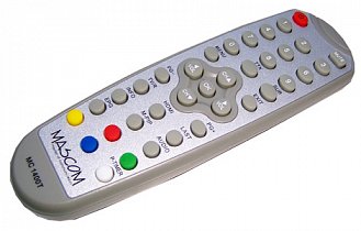 Mascom DVBT MC1400T MC-1400T replacement remote control different look