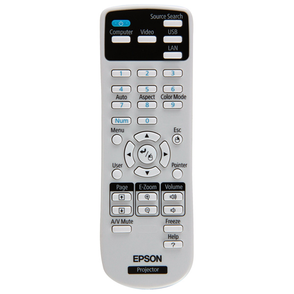 Epson EH-TW490, EH-TW410 remote control for seniors for 11.9 € TV Epson 