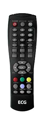 ECG-DVB-T350 replacement remote control different look