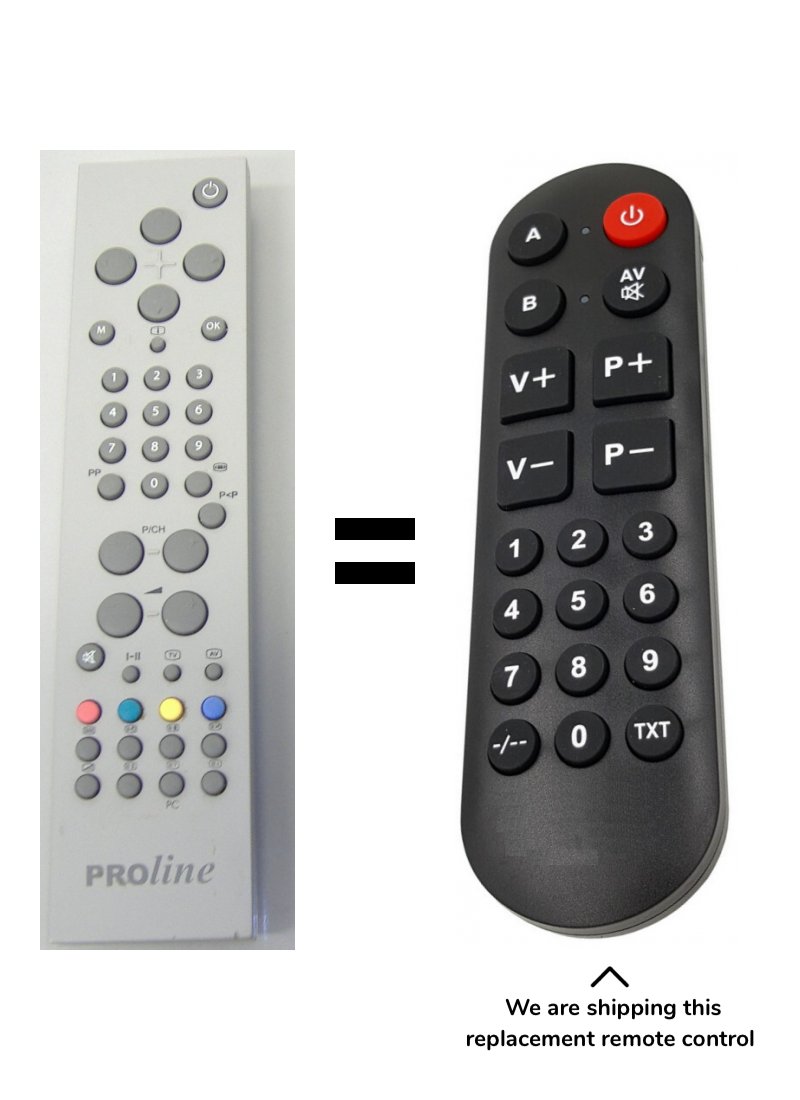 PROLINE - LD2002 Remote control