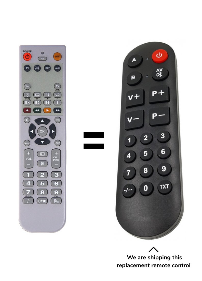 JVC - remote control RM-C 470 RM-C565, RM-C549, RM-C548, RM-C530, RM-C498 Remote control