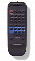 Panasonic  EUR648265, EUR648264 replacement remote control, same discreption as original.