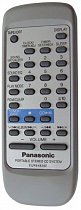 PANASONIC EUR648280 replacement remote control different look