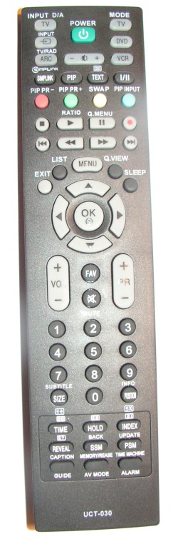 LG-105-212D/G/N/P/Q/R/Z Replacement remote control