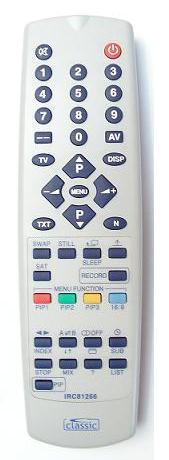 NECKERMANN-TV-8201 970/778 Replacement remote control