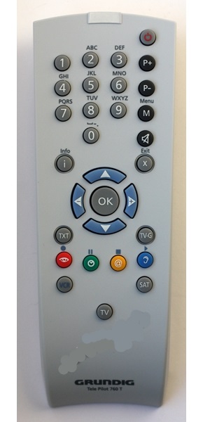 Grundig Tele Pilot 760 T original remote control