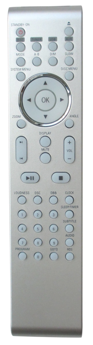 Philips MCD288/98 replacement remote control differen look