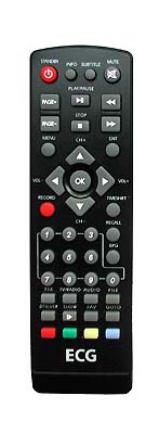 ECG-DVB-T750PVR Original remote control