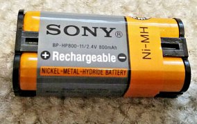 Accumulator BP-HP800-11 original  part Sony for  MDR-RF895