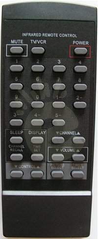 FUNAI - 2000 MKII, 2000MKII replacement remote control copy