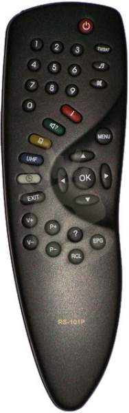 Humax RS-101P R101 replacement remote control different look