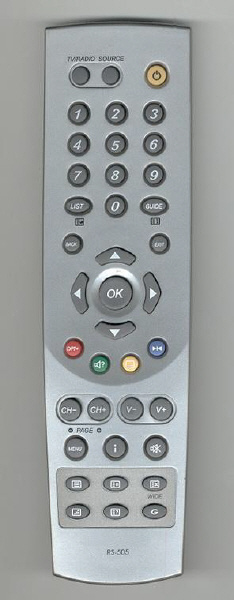 HUMAX - RS-505 - RS505 - IRFOXC - IR-FOX C - IR-FOX S   replacement remote control  - COPY