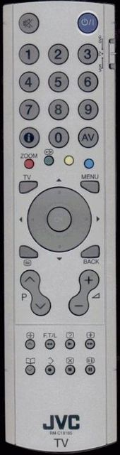 JVC - RMC1815S, RM-C1815S original remote control  AV28E50SK, AV28E88SK, 32E50SK, 32E88SK